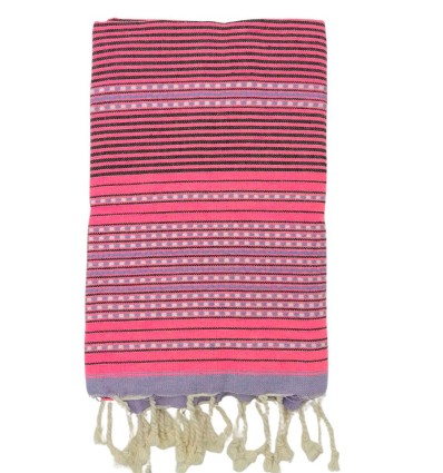 Fouta Arabesque colorée