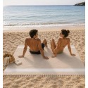 Grande fouta beige clair