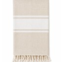 Grande fouta beige clair