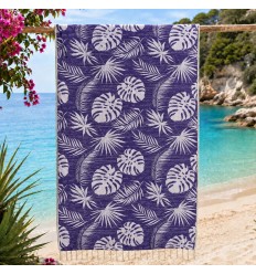 Fouta Amazon mauve
