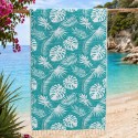 Fouta Amazon vert sarcelle