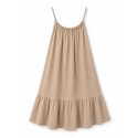 Abito da spiaggia beige sabbia