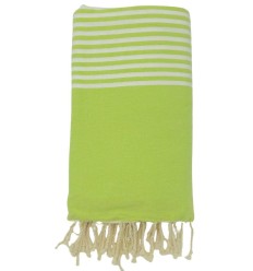 Jeté vert pistache