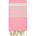 Fouta couple arthur rose clair