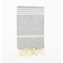 Fouta Mykonos gris clair