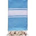 Grande fouta bleu azur