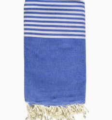 Jeté bleu jean