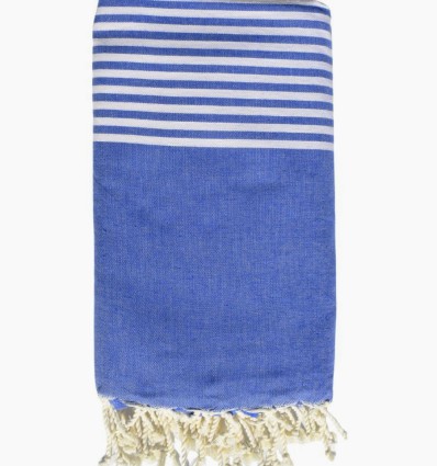Jeté bleu jean