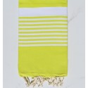 Fouta arthur vert chartreuse
