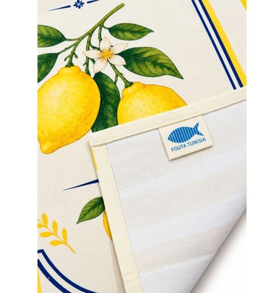 Pano de cozinha em algodão crepe – Dolce Vita