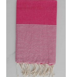 Fouta Lurex vert d'eau