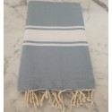 Plate bleu horizon