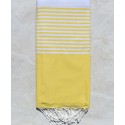 yellow throw