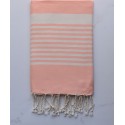 beach towel Arthur light pink nasturtium
