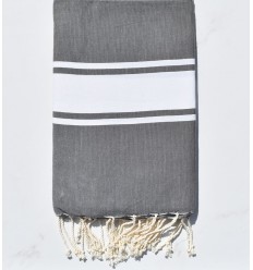 Plate gris taupe