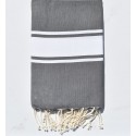 Plate gris taupe