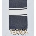 Flat dark slate blue fouta
