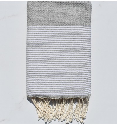 honeycomb pincard gray fouta