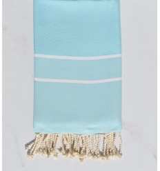 Chevron azure blue