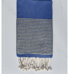 Plate bleu jean avec lurex