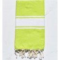 Plate vert chartreuse
