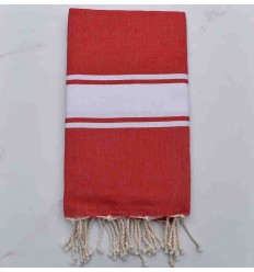  Beach towel flat red
