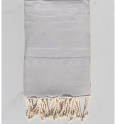Fouta bohémian couleur fumée 2