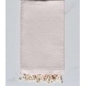 beach towel flat butterfly light pink