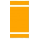 Fouta brodée Orange