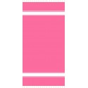 Fouta brodée Rose