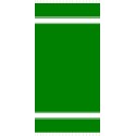 Fouta brodée Vert