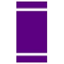 Fouta brodée Violet