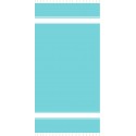 Fouta  brodée Gris anthracite