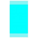 Fouta brodée nid d'abaille rayée