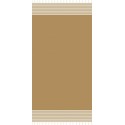 Fouta brodée nid d'abaille rayée