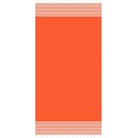 Fouta brodée nid d'abaille rayée