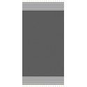Fouta brodée nid d'abaille rayée