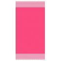Fouta brodée nid d'abaille rayée