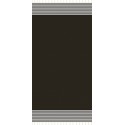 Fouta brodée nid d'abaille rayée