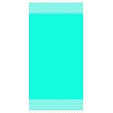Fouta brodée nid d'abaille rayée