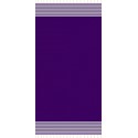 Fouta brodée nid d'abaille rayée