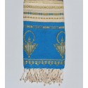 Fouta khlela bleu azur