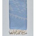 bohemian beach towel black