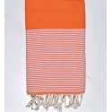 honeycomb bright orange fouta