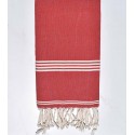 Fouta Mykonos Rouge