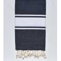 Beach towel flat brown bitumen