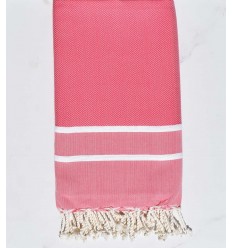 Chevron rose fraise