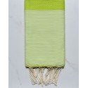 beach towel honeycomb lime punch fouta