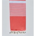 jeté 2m*3m couleur rouge clair