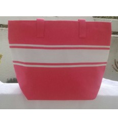 Sac de plage rose fushia